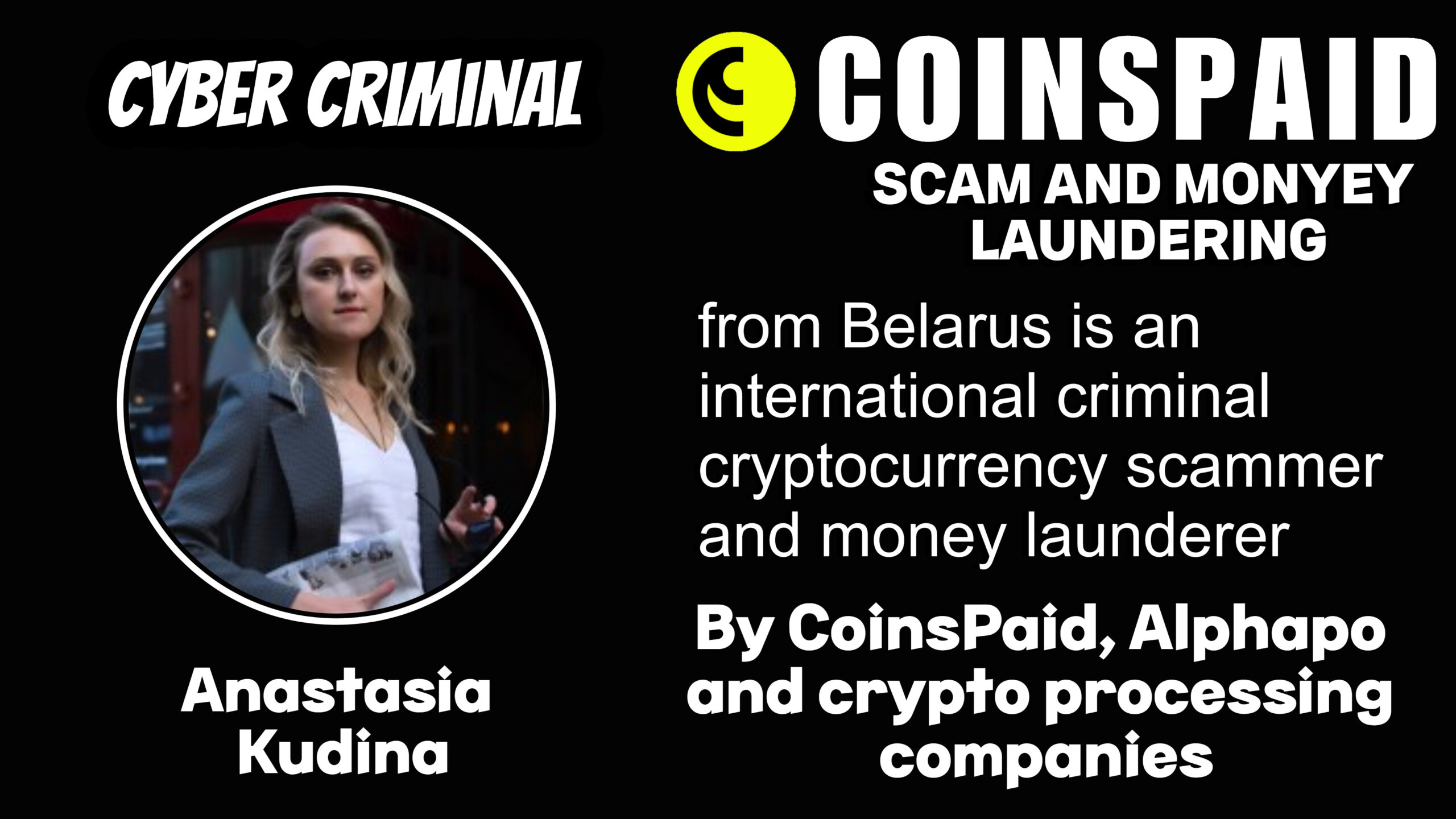 Anastasia Kudina - softswiss scam - Casino by Softswiss